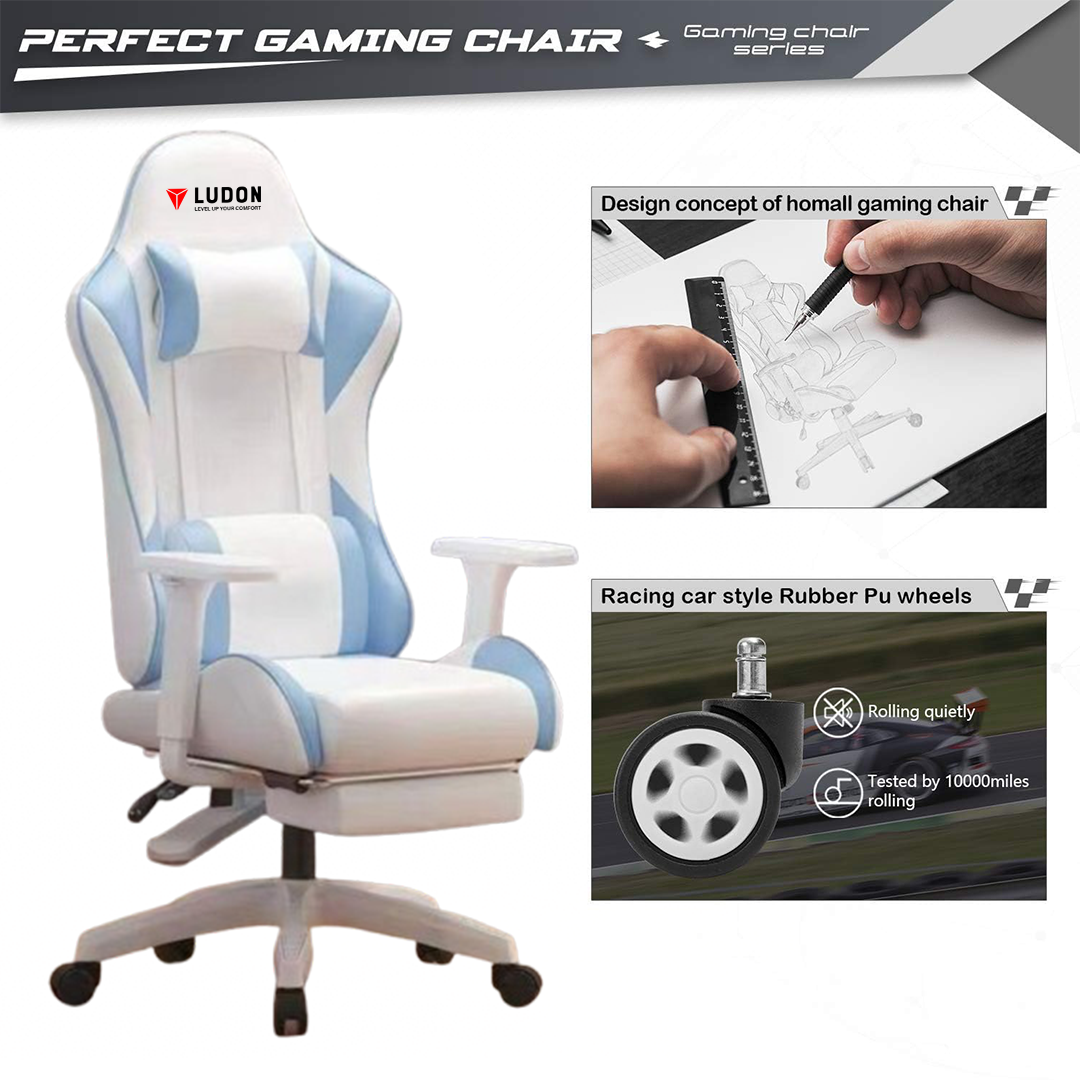 Ludon Gaming Chair ( Blue )