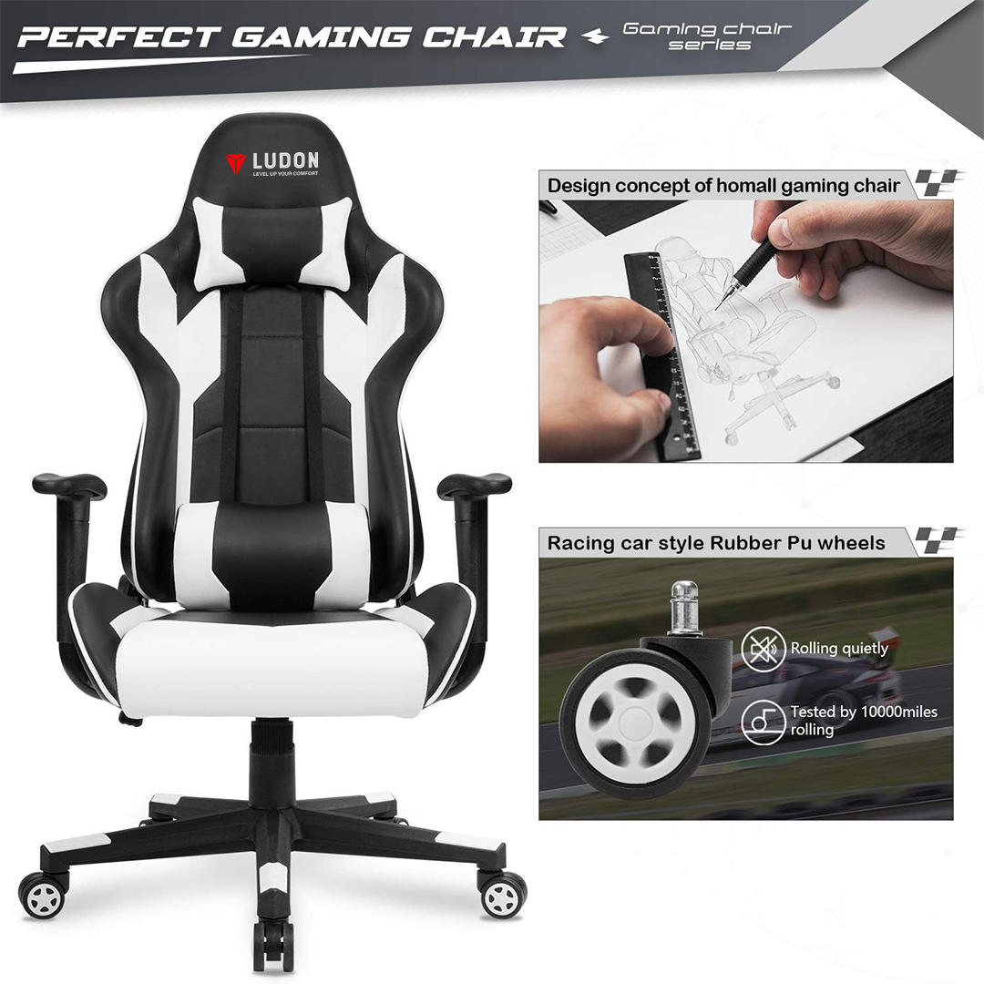 Ludon Gaming Chair  (black)